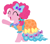 Size: 486x430 | Tagged: safe, artist:cheerful9, imported from derpibooru, pinkie pie, pony, clothes, dress, female, simple background, solo, white background