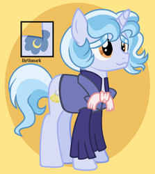 Size: 928x1042 | Tagged: safe, artist:chaserofthelight99, imported from derpibooru, oc, oc only, oc:moonlight shine, pony, unicorn, clothes, male, solo, stallion