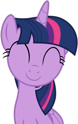 Size: 4058x6427 | Tagged: safe, artist:pink1ejack, imported from derpibooru, twilight sparkle, alicorn, pony, friendship university, absurd resolution, cute, eyes closed, female, simple background, smiling, transparent background, twiabetes, twilight sparkle (alicorn), vector