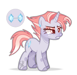 Size: 1061x1031 | Tagged: safe, artist:6-fingers-lover, imported from derpibooru, oc, oc only, oc:strong diamond, pony, unicorn, female, mare, offspring, parent:bulk biceps, parent:rarity, parents:raribulk, simple background, solo, transparent background