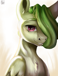 Size: 1580x2054 | Tagged: safe, artist:rottengotika, imported from derpibooru, oc, oc only, pegasus, pony, art trade, bust, digital painting, male, painting, portrait, solo, stallion