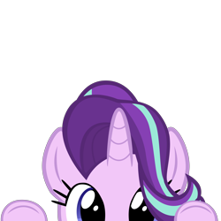 Size: 10000x10000 | Tagged: safe, artist:mrkat7214, imported from derpibooru, part of a set, starlight glimmer, pony, unicorn, absurd resolution, cute, glimmerbetes, peekaboo, peeking, simple background, soon, transparent background, vector