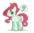 Size: 1096x1080 | Tagged: safe, artist:6-fingers-lover, imported from derpibooru, oc, oc only, oc:poison ivy, pegasus, pony, female, magical lesbian spawn, mare, nose piercing, offspring, parent:doctor fauna, parent:fluttershy, parents:faunashy, piercing, simple background, solo, transparent background