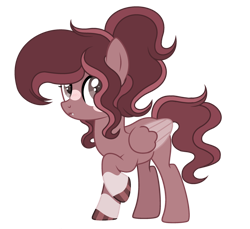 Size: 1024x939 | Tagged: safe, artist:lavendersweet121, imported from derpibooru, oc, oc only, oc:rose heart, pegasus, pony, female, mare, simple background, solo, transparent background