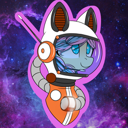 Size: 5080x5080 | Tagged: safe, artist:niggerdrawfag, imported from derpibooru, oc, oc only, pony, absurd resolution, astronaut, commission, helmet, solo, space, spacesuit