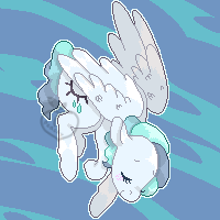 Size: 200x200 | Tagged: safe, artist:peachy-pea, imported from derpibooru, oc, oc only, pegasus, pony, pixel art, solo