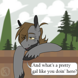 Size: 844x844 | Tagged: safe, artist:moonaknight13, imported from derpibooru, oc, oc:zoran hyde, earth pony, pony, farm, farmer, flirting, markings, resting