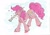 Size: 3476x2436 | Tagged: safe, artist:zubias, imported from derpibooru, pinkie pie, pony, female, party horn, solo, traditional art