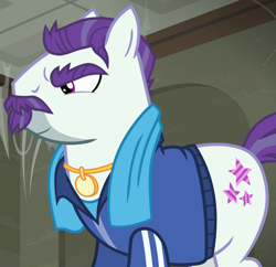 Size: 1050x1015 | Tagged: safe, imported from derpibooru, screencap, mr. stripes, pony, the saddle row review, cropped, male, solo
