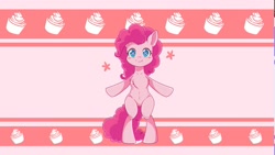 Size: 1280x720 | Tagged: safe, imported from derpibooru, pinkie pie, earth pony, pony, female, smiling, solo