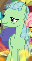 Size: 445x845 | Tagged: safe, imported from derpibooru, screencap, beachcomber (g4), pony, the hearth's warming club, cropped, solo focus