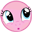 Size: 32x32 | Tagged: safe, imported from derpibooru, pinkie pie, pony, :o, emoticon, female, intrigued, looking up, mlpforums, open mouth, picture for breezies, solo, transparent background