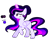 Size: 1503x1163 | Tagged: safe, artist:rainbows-skies, artist:thesmall-artist, imported from derpibooru, twilight sparkle, alicorn, pony, alternate hairstyle, female, simple background, solo, transparent background, twilight sparkle (alicorn)