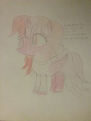 Size: 1944x2592 | Tagged: safe, artist:jaredking179, artist:jaredking779, imported from derpibooru, oc, oc only, oc:valentine, alicorn, pony, clothes, cute, female, mare, skirt, sweater, traditional art