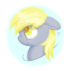 Size: 1748x1748 | Tagged: safe, artist:squeaky-belle, imported from derpibooru, derpy hooves, pony, art, derpy day, derpy day 2019, female, mare, signature, solo