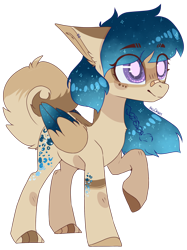 Size: 1280x1707 | Tagged: safe, artist:akiiichaos, imported from derpibooru, oc, oc only, pegasus, pony, bandaid, bandaid on nose, dog tail, female, mare, simple background, solo, transparent background