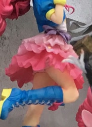 Size: 380x523 | Tagged: source needed, safe, artist:shunya yamashita, imported from derpibooru, kotobukiya, pinkie pie, earth pony, human, pony, bishoujo, bloomers, boots, clothes, cute, female, humanized, irl, kotobukiya pinkie pie, legs, mare, merchandise, moe, panties, panty shot, photo, pink underwear, pony ears, self ponidox, shoes, skirt, underwear, upskirt