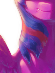 Size: 1500x2000 | Tagged: safe, artist:angusdra, imported from derpibooru, twilight sparkle, alicorn, pony, female, lip bite, mane, mare, simple background, solo, transparent background, twilight sparkle (alicorn)