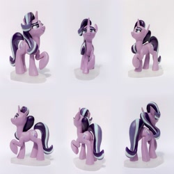 Size: 2000x2000 | Tagged: safe, artist:nightmare331, imported from derpibooru, starlight glimmer, pony, unicorn, butt, charity, charity auction, craft, female, galacon, galacon 2018, grin, irl, mare, photo, plot, raised leg, sculpture, signed, smiling, solo, starlight glimmer day