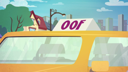 Size: 2133x1200 | Tagged: safe, edit, edited screencap, imported from derpibooru, screencap, equestria girls, equestria girls series, fomo, spoiler:eqg series (season 2), canterlot city, oof, title card