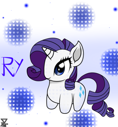 Size: 1399x1500 | Tagged: safe, artist:theretroart88, imported from derpibooru, rarity, pony, unicorn, chibi, cute, female, mare, raribetes, solo