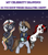 Size: 1472x1668 | Tagged: safe, artist:pencil bolt, imported from derpibooru, oc, oc:blackjack, oc:littlepip, oc:velvet remedy, cyborg, pony, unicorn, fallout equestria, fallout equestria: project horizons, amputee, augmented, bag, bipedal, clothes, cute, cutie mark, cyber legs, cybernetic legs, fallout, fanfic, fanfic art, female, fluttershy medical saddlebag, grin, hooves, horn, jumpsuit, looking at you, mare, medical bag, pipbuck, smiling, stars, vault suit