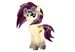 Size: 1024x709 | Tagged: safe, artist:dl-ai2k, imported from derpibooru, oc, oc only, pegasus, pony, female, goggles, mare, simple background, solo, transparent background