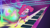 Size: 1920x1080 | Tagged: safe, imported from derpibooru, screencap, pinkie pie, equestria girls, friendship through the ages, bare shoulders, female, high heels, keyboard, musical instrument, new wave pinkie, shoes, sleeveless, solo, strapless