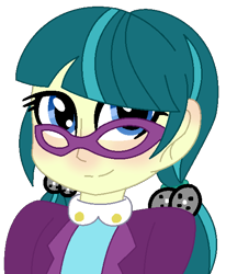 Size: 490x595 | Tagged: safe, artist:leanne264, imported from derpibooru, juniper montage, equestria girls, spoiler:eqg specials, blushing, bust, cute, female, junibetes, pigtails, simple background, solo, transparent background