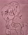 Size: 1223x1513 | Tagged: safe, artist:moonlightdisney5, artist:thatonefluffs, imported from derpibooru, oc, oc only, oc:nova, pony, beanie, chest fluff, hat, piercing, solo, traditional art, unshorn fetlocks