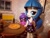 Size: 1080x810 | Tagged: artist needed, source needed, safe, artist:nightfly19, imported from derpibooru, juniper montage, sci-twi, twilight sparkle, equestria girls, coca-cola, doll, equestria girls minis, eqventures of the minis, female, food, instagram, irl, meat, pepperoni, pepperoni pizza, photo, pizza, toy