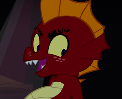 Size: 800x654 | Tagged: safe, artist:queencold, imported from derpibooru, garble, dragon, baby, baby dragon, baby garble, male, solo, younger