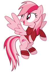 Size: 4236x6143 | Tagged: safe, artist:dragonchaser123, imported from derpibooru, oc, oc only, oc:icy love, pegasus, pony, absurd resolution, clothes, female, leg warmers, mare, simple background, transparent background, vector