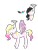 Size: 1224x1632 | Tagged: safe, artist:derpyhooves567, artist:rose-blade, imported from derpibooru, oc, oc only, oc:angelica (angel), angel pony, demon, demon pony, hybrid, original species, pegasus, pony, angel, black sclera, chest fluff, choker, colored sclera, ear fluff, ear piercing, earring, female, freckles, heterochromia, jewelry, mare, necklace, nose piercing, nose ring, piercing, simple background, slit eyes, slit pupils, snake eyes, solo, tattoo, transparent background