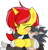 Size: 1280x1333 | Tagged: safe, artist:xxmaikhanhflarexx, imported from derpibooru, oc, oc only, oc:flaming flare, alicorn, cat, fox, hedgehog, base used, female, mare, simple background, solo, transparent background