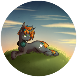 Size: 969x971 | Tagged: safe, artist:ak4neh, imported from derpibooru, oc, oc only, oc:thinker, pony, unicorn, male, solo, stallion