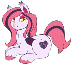 Size: 750x660 | Tagged: safe, artist:nenupharworld, imported from derpibooru, oc, oc only, oc:arrhythmia, bat pony, pony, bat pony oc, female, mare, simple background, solo, transparent background