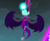 Size: 1165x953 | Tagged: safe, imported from derpibooru, screencap, sci-twi, twilight sparkle, equestria girls, friendship games, bare shoulders, cropped, female, flying, glowing eyes, magic, midnight sparkle, sleeveless, solo, strapless
