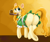 Size: 2400x2000 | Tagged: safe, artist:gab0o0, edit, imported from derpibooru, oc, oc only, oc:blondie pint, pony, blushing, butt, clothes, cute, dock, featureless crotch, looking back, plot, raised tail, salsita's inn, sfw edit, tail, underhoof, waitress