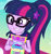 Size: 1010x1078 | Tagged: safe, imported from derpibooru, screencap, sci-twi, twilight sparkle, equestria girls, equestria girls series, spring breakdown, spoiler:eqg series (season 2), adorkable, cropped, cruise outfit, cute, dork, female, geode of telekinesis, glasses, hairpin, magazine, magical geodes, ponytail, smiling, solo, twiabetes
