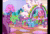 Size: 720x486 | Tagged: safe, imported from derpibooru, screencap, piccolo, pinkie pie (g3), puzzlemint, rainbow dash (g3), sweetberry, wysteria, earth pony, pony, g3, the princess promenade, animated, bow, castle, catchphrase, cute, darling, diacolo, female, flower, flower in hair, g3 dashabetes, g3 diapinkes, greetings from unicornia, impersonating, janyse jaud, kathleen barr, mane flip, map, mare, offscreen character, puzzlebetes, reading, sound, sweet sweetberry, tabitha st. germain, unicornia, venus terzo, voice actor joke, webm, wysteriadorable