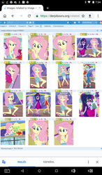 Size: 600x1024 | Tagged: safe, imported from derpibooru, fluttershy, derpibooru, equestria girls, equestria girls series, spring breakdown, spoiler:eqg series (season 2), meta, screenshots