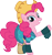 Size: 1412x1500 | Tagged: safe, artist:cloudy glow, artist:cloudyglow, imported from derpibooru, pinkie pie, earth pony, pony, dance magic, equestria girls, equestria girls series, five to nine, the maud couple, spoiler:eqg specials, boots, clothes, cowboy hat, cowgirl, cowgirl outfit, cute, dress, equestria girls outfit, equestria girls ponified, farmer pinkie, female, hat, looking at you, mare, ponified, shoes, simple background, skirt, smiling, stetson, transparent background, vector, western