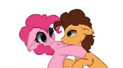 Size: 932x516 | Tagged: safe, artist:little-sketches, artist:php146, imported from derpibooru, cheese sandwich, pinkie pie, earth pony, pony, cheesepie, female, male, mare, shipping, smiling, stallion, straight