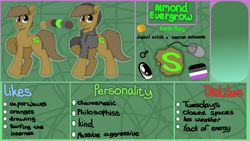 Size: 1280x720 | Tagged: safe, artist:almond evergrow, imported from derpibooru, oc, oc only, oc:almond evergrow, earth pony, mouse, pony, male, solo, stallion