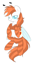 Size: 1280x2500 | Tagged: safe, artist:acersiii, artist:mihay, artist:mihaynoms, imported from derpibooru, oc, oc:manupone, oc:milkyway mihay, bee pony, original species, clothes, cute, sassy, smiling, smirk, socks, striped socks