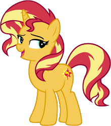 Size: 9716x11040 | Tagged: safe, artist:famousmari5, imported from derpibooru, sunset shimmer, pony, unicorn, equestria girls, equestria girls series, forgotten friendship, absurd resolution, female, mare, open mouth, simple background, solo, transparent background, vector