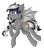 Size: 2293x2589 | Tagged: safe, artist:sk-ree, imported from derpibooru, oc, oc only, oc:moonlight song, bat pony, pony, bat pony oc, commission, fallout equestria: guardians of the wastes, female, mare, open mouth, simple background, smiling, solo, transparent background