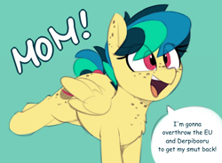 Size: 1280x941 | Tagged: safe, artist:shinodage, derpibooru exclusive, edit, imported from derpibooru, oc, oc:apogee, pony, april fools 2019, meme, mom! meme