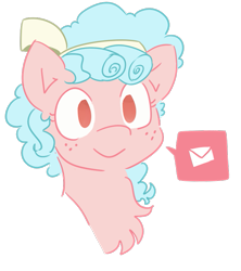 Size: 641x723 | Tagged: artist needed, safe, imported from derpibooru, cozy glow, pegasus, pony, ask cozy glow, bust, chest fluff, cozybetes, cute, female, filly, portrait, simple background, smiling, solo, white background